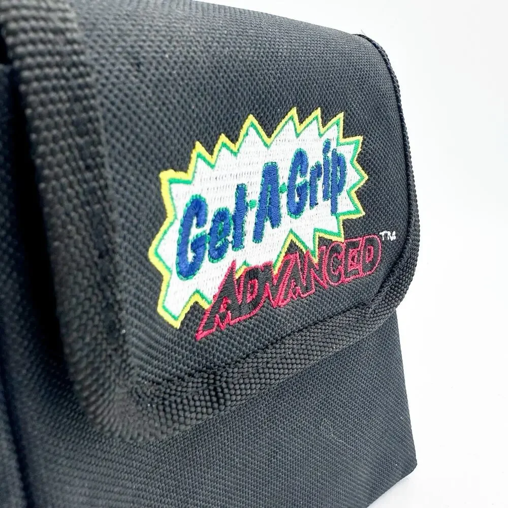 Get A Grip Game Boy Advanced SP Carrying Case Black Travel Pouch 5